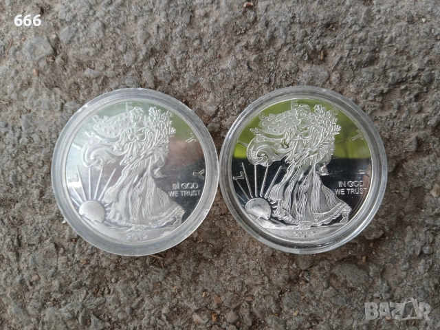 Монети Американски Орел, снимка 4 - Нумизматика и бонистика - 51968604