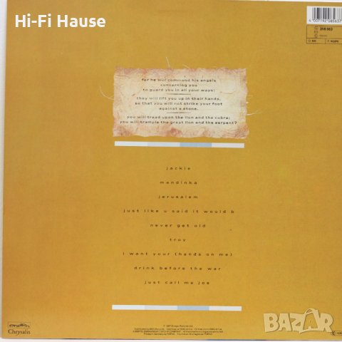 Sinead Oconnor-The Lion and The cobra-Грамофонна плоча -LP 12”, снимка 2 - Грамофонни плочи - 39636784