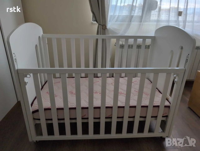 Бебешко легло ВисВиталис Moonet Cuna11 с матрак Магнифлекс Pierrе Cardin