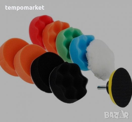 Гъби за полиране Ф80 - 10бр/к-т