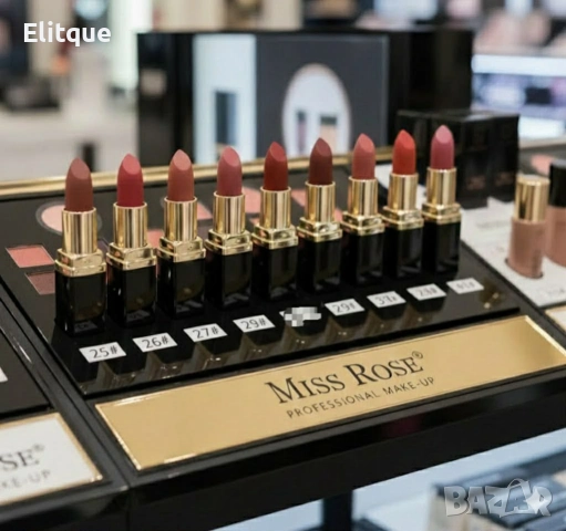 Матово кадифено червило MISS ROSE, снимка 3 - Декоративна козметика - 52970615