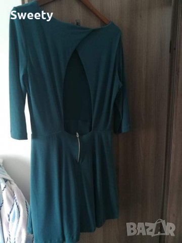 Зелена рокля Манго размер L, снимка 2 - Рокли - 33093479