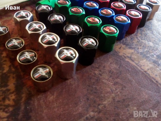 Качественни метални капачки за вентили на гуми с емблеми за кола автомобил камион мотор мотопед вел , снимка 12 - Аксесоари и консумативи - 28618445