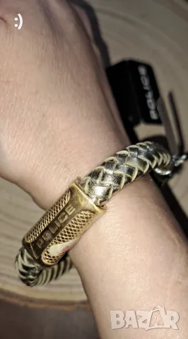 Кожена гривна Police, снимка 10 - Гривни - 48893257