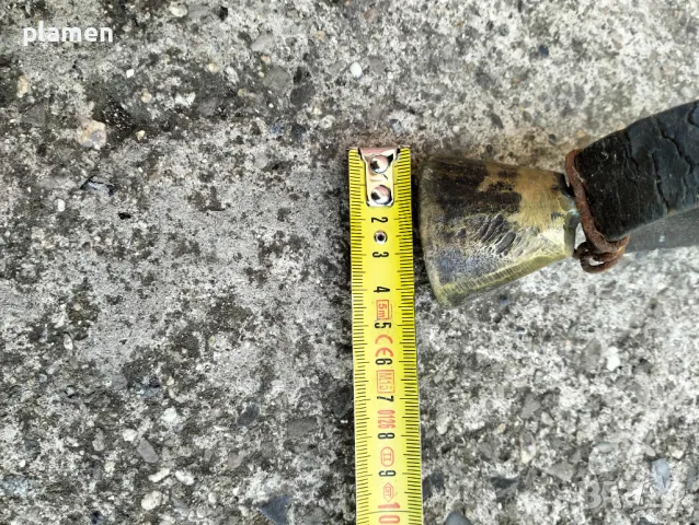 Бронзова камбанка звънче, снимка 4 - Антикварни и старинни предмети - 50299855