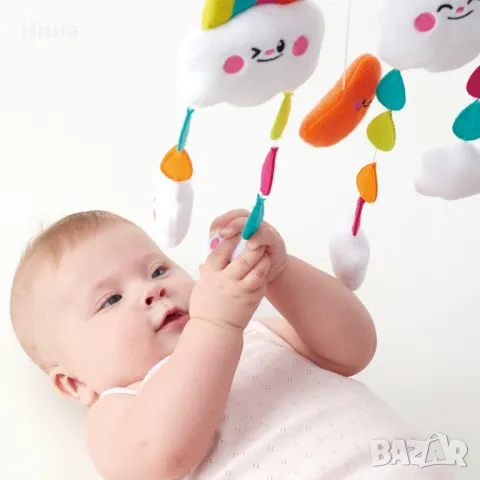 Auby Dreaming Mobile сензорна музикална въртележка , снимка 3 - Образователни игри - 48519460