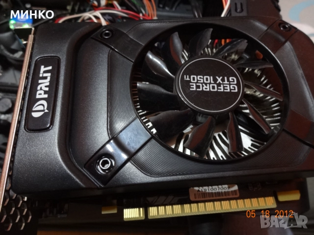 Palit GeForce GTX 1050 Ti , снимка 2 - Видеокарти - 52968749