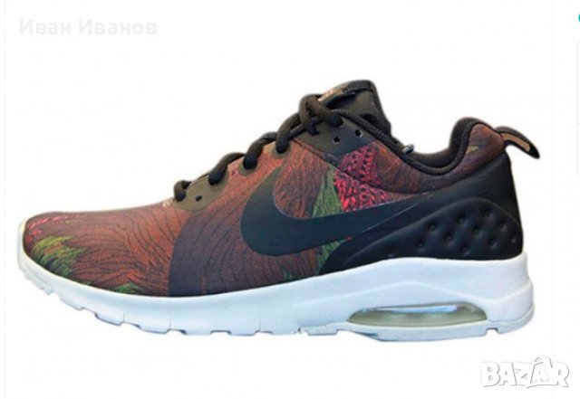 маратонки NIKE AIR MAX MOTION Low Floral PRINT номер 40-40,5, снимка 3 - Маратонки - 37912450