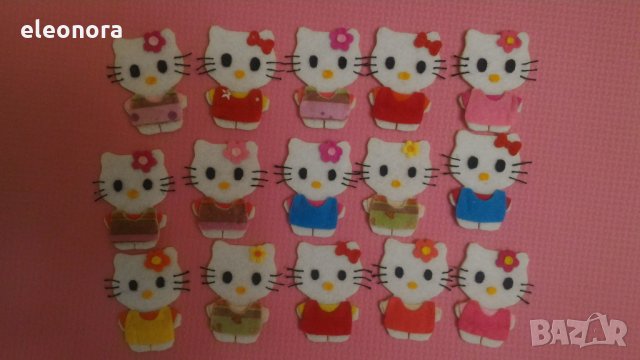 Ръчно изработени анимационни герои от филц 5-6 см., снимка 16 - Други - 27267095