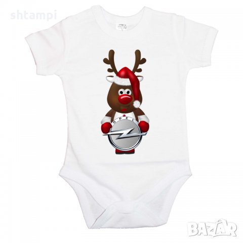 Бебешко боди OPEL Christmas Reindeer, снимка 4 - Бодита за бебе - 33248639