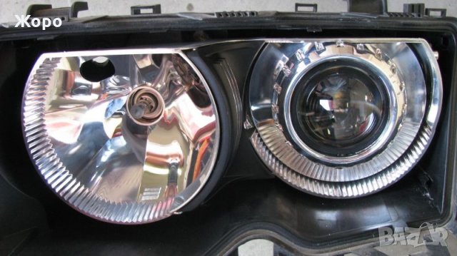 БИКСЕНОН ЛУПИ MORIMOTO MINI Метални - за БМВ Е46 с фабричен дизайн , снимка 2 - Аксесоари и консумативи - 27494490