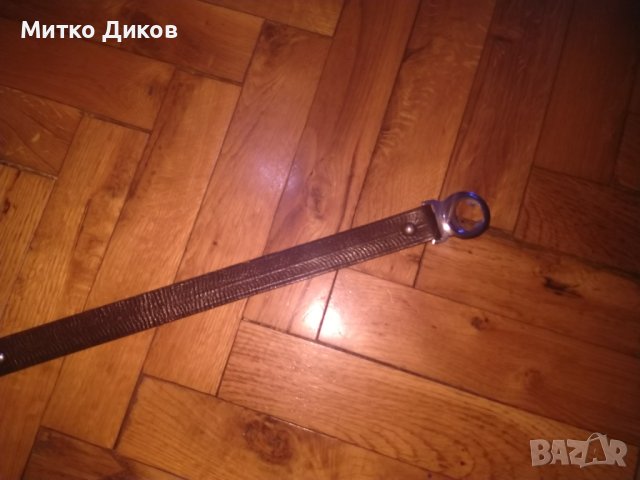 Женски колан естествена кожа 97-102 см и ширина 25мм, снимка 2 - Колани - 43956966