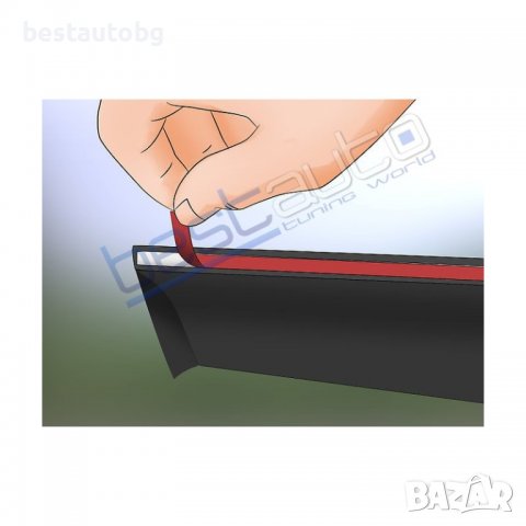 Ветробрани Sunplex Mugen Style за Toyota Hilux (2004-2015), снимка 5 - Аксесоари и консумативи - 37805462