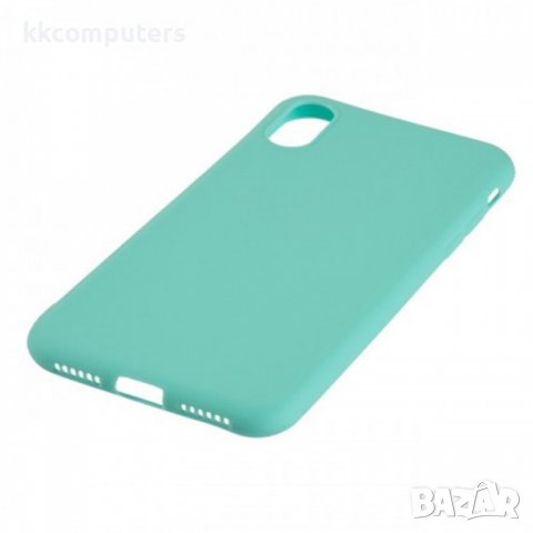 Силиконов кейс iPaky матиран, За iPhone 11 (6.1), Ментов, снимка 2 - Калъфи, кейсове - 37814294