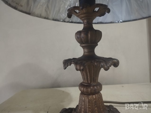 Барокова настолна лампа, снимка 4 - Настолни лампи - 43582796