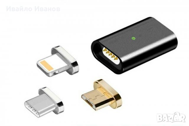USB кабел или адаптер с магнитен накрайник, снимка 10 - USB кабели - 19750381