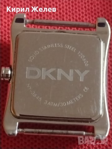 Модерен дизайн дамски часовник DKNY стил и комфорт с кристали 39626, снимка 5 - Дамски - 43785954