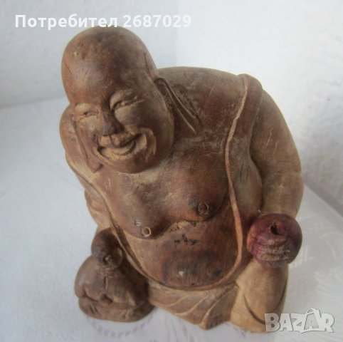 фигури на Буда - фигура,  статуетка, статуетки, малка пластика, дърворезба, кутия, Буди, снимка 2 - Антикварни и старинни предмети - 28974985