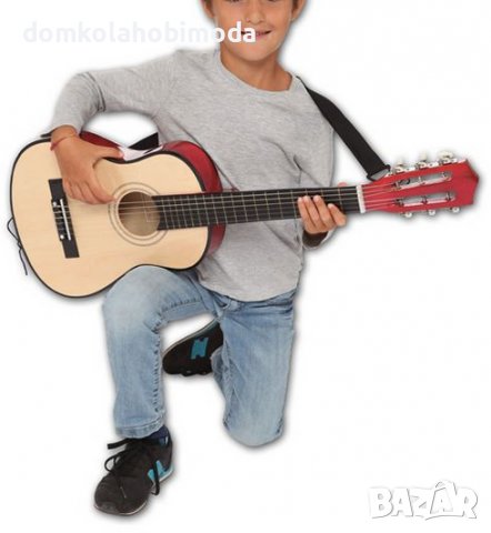 Китара със 6 струни, 77x28x7, метален механизъм, снимка 2 - Китари - 39793544