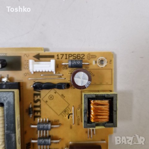 Power board 17IPS62 TV TELEFUNKEN 39HE5010N, снимка 2 - Части и Платки - 40712337