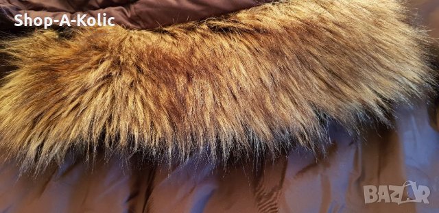 Original Vintage NAPAPIJRI GEOGRAPHIC Expedition Experience Winter Puffer Down Hooded Parka Jacket, снимка 12 - Якета - 35221588