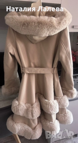 Красиво зимно палто, снимка 6 - Якета - 53160909