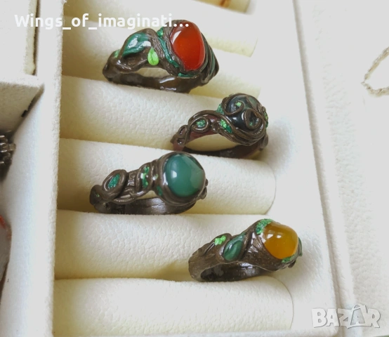 Пръстени ръчна изработка , снимка 4 - Пръстени - 48468258