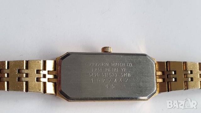 Дамски позлатен часовник Citizen 5421-S18523, снимка 7 - Дамски - 43698086