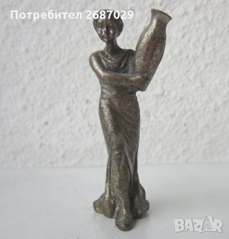 Фигура фигурки метал, изящна жена, жаба, бик, снимка 10 - Статуетки - 28974940