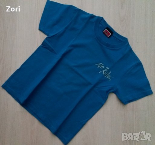 Синя тениска BOYZ IN THE HOOD, снимка 3 - Детски тениски и потници - 26279392