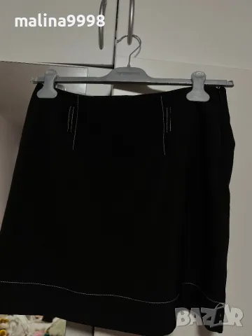 Черна пола , снимка 2 - Поли - 48488445