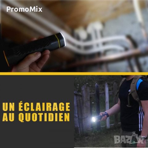Led Фенер Liggoo водоустойчив удароусточив фенер бяла светлина, снимка 5 - Други - 38308739