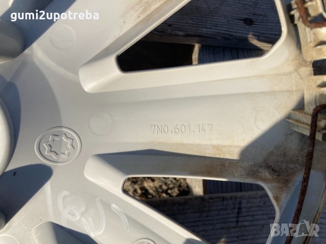 16 цола Тасове VW Sharan 7N Фолксваген Оригинал Само 2 броя, снимка 5 - Аксесоари и консумативи - 43840396