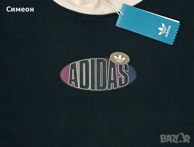 Adidas Originals Trefoil Colorblock Hoodie оригинално горнище S Адидас, снимка 3 - Спортни дрехи, екипи - 43181756