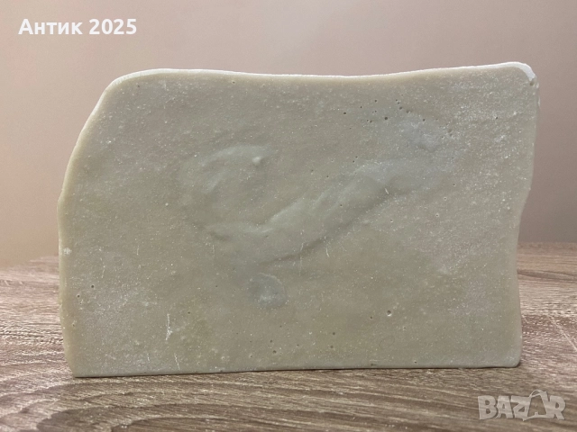 Резбован мраморен релеф “Битка на гладиатори”, снимка 2 - Антикварни и старинни предмети - 51482411