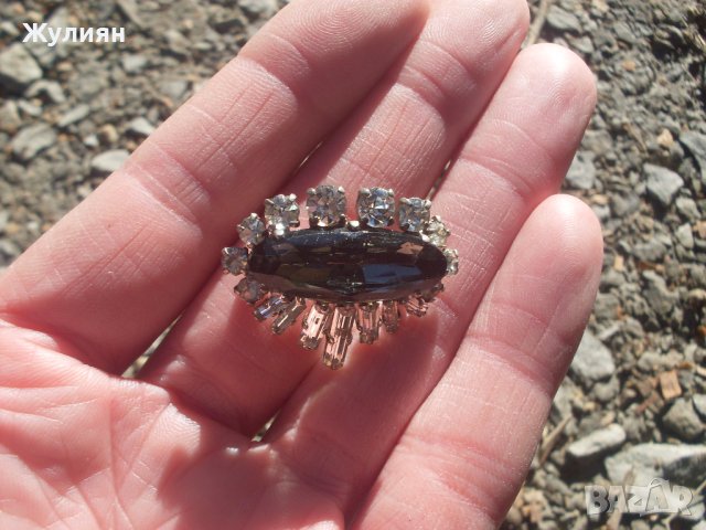 СТАРА БРОШКА, снимка 4 - Антикварни и старинни предмети - 35002801