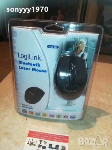 LOGILINK BLUETOOTH LASER MOUSE-ВНОС GERMANY 0404211804, снимка 13 - Клавиатури и мишки - 32422722