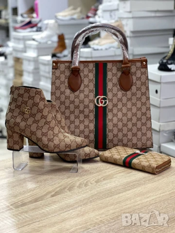 дамски боти gucci burberry louis vuitton, снимка 6 - Дамски боти - 51427595
