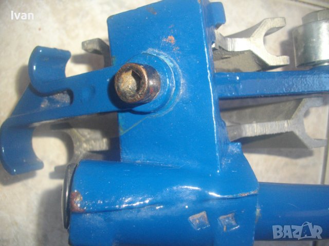 22мм/15мм Двоен Тръбогиб Голям 71см Масивен Немски Уред Огъване Всякакви Тръби Почти Нов Отличен, снимка 11 - Други инструменти - 43177376