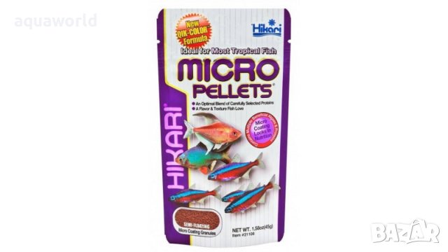 "ПРОМОЦИЯ" Hikari Tropical Micro Pellets 45 g