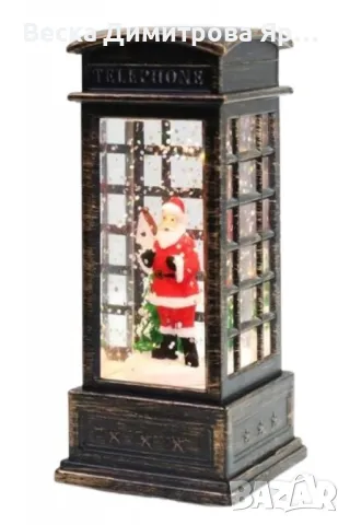 Коледна ретро декорация за празнична атмосфера, снимка 4 - Декорация за дома - 48347860