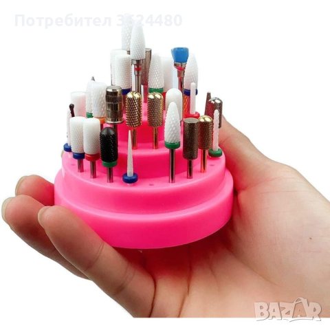 Органайзер за битове и накрайници за електрическа пила за нокти, снимка 3 - Други - 40417013