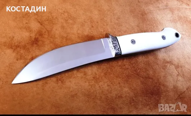 Продава се ръчно изработен ловен нож, снимка 4 - Ловно оръжие - 50440573