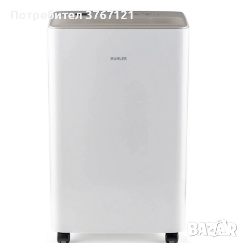 Влагоуловител Muhler MHD-10T25 – 10L/24h с йонизатор и карбонов филтър