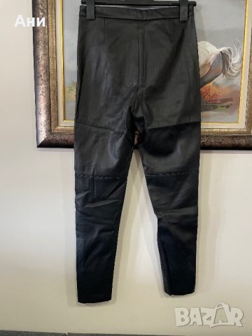 Кожен панталон-клин ZARA, снимка 8 - Панталони - 43502275