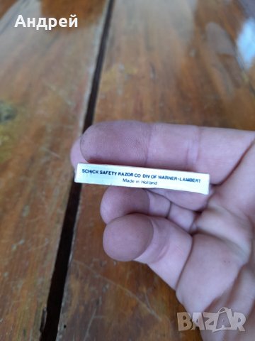 Стари ножчета за бръснене SCHICK #4, снимка 4 - Други ценни предмети - 33071946