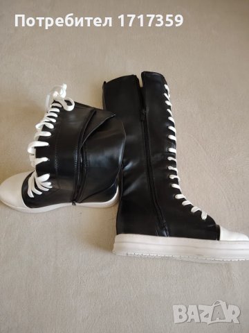 Дамски ботуши -тип кецове , снимка 5 - Кецове - 50007502