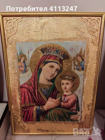 Икони изработени с декупаж, снимка 8 - Икони - 51924786