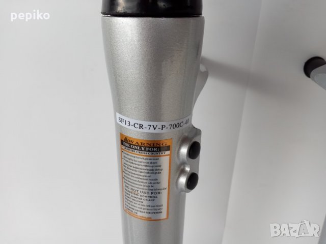 Продавам колела внос от Германия алуминиева вилка SF13-CR-7V-P-700C-40 SUNTOUR 28 цола вибрейк, снимка 6 - Велосипеди - 27927166