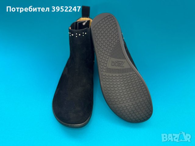 Боси Обувки ZAQQ SPARQLE Shine Velours Black размер 43 ПРОМО, снимка 5 - Дамски боти - 43832379